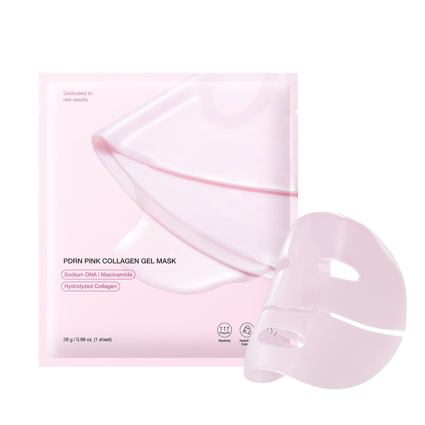 PINK COLLAGEN GEL MASK (4Pcs Box)