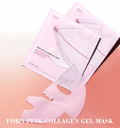 PINK COLLAGEN GEL MASK (4Pcs Box)